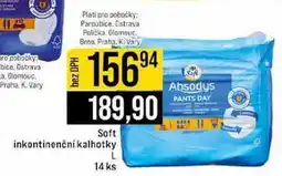 Jip Soft inkontinenční kalhotky L 14 ks nabídka