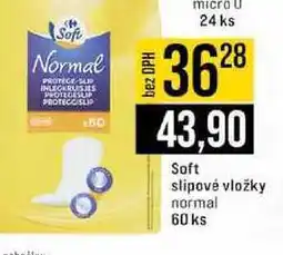Jip Soft slipové vložky normal 60 ks nabídka