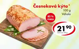 CBA Česneková kýta nabídka