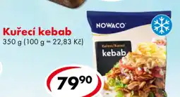 CBA Nowaco Kuřecí kebab nabídka