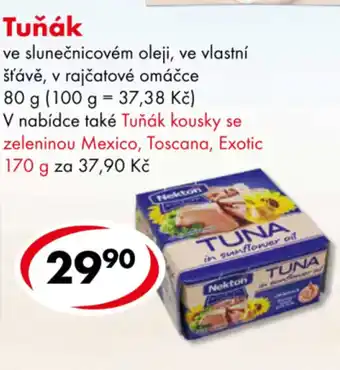 CBA Tuňák nabídka