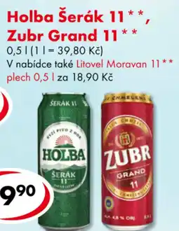CBA Holba Šerák 11** Zubr Grand 11* nabídka