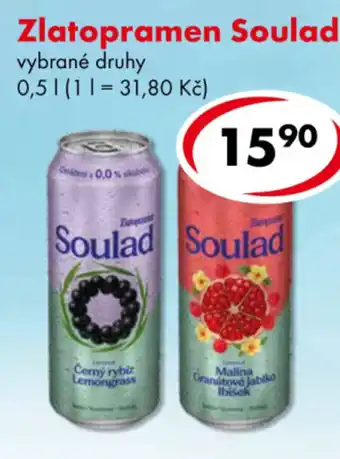CBA Zlatopramen Soulad nabídka