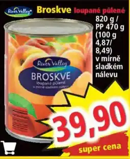 Norma Broskve loupané polené nabídka