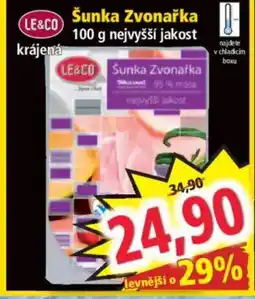 Norma Šunka Zvonařka nabídka