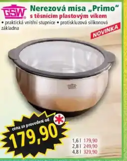 Norma Nerezová mísa,,Primo" nabídka