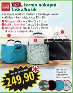 Norma XXXL termo nakupni taška/košík nabídka