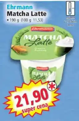 Norma Ehrmann Matcha Latte nabídka