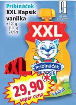 Norma Pribináček XXL Kapsík vanilka nabídka
