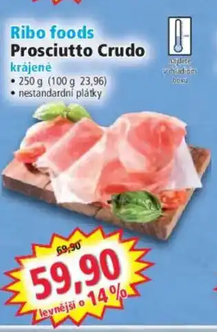 Norma Ribo foods Prosciutto Crudo nabídka
