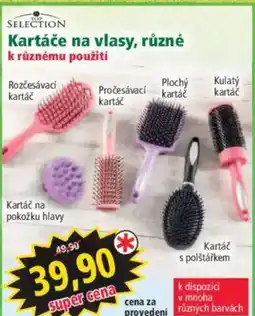 Norma Kartáče na vlasy, různé nabídka