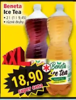 Norma Beneta Ice Tea nabídka