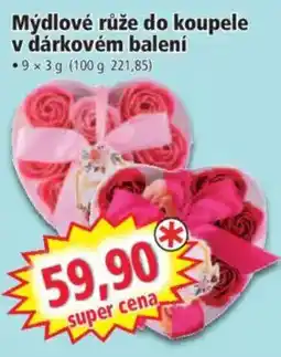 Norma Mýdlové růže do koupele v dárkovém balení nabídka