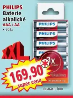 Norma PHILIPS Baterie alkalické nabídka