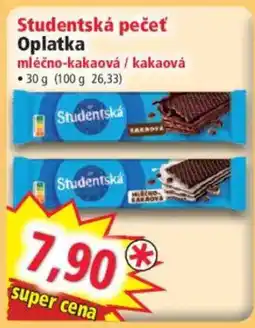 Norma Studentská pečeť Oplatka nabídka