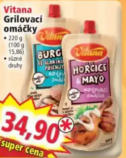 Norma Vitana Grilovací omáčky nabídka