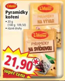 Norma Vitana Pyramidky koření nabídka