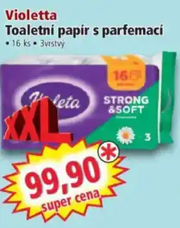 Norma Violetta Toaletní papír s parfemací nabídka