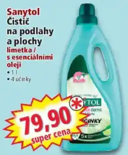 Norma Sanytol Čistič na podlahy a plochy nabídka