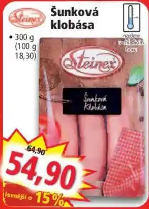 Norma Šunková klobása nabídka