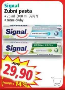 Norma Signal Zubní pasta nabídka