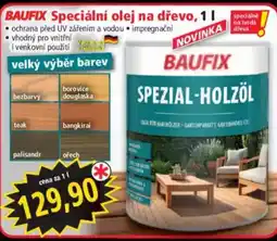 Norma BAUFIX Speciální olej na dřevo nabídka