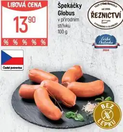Globus Špekáčky Globus nabídka