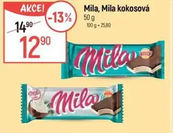 Globus Mila, Mila kokosová nabídka