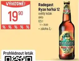 Globus Radegast Ryze hořká 12 nabídka