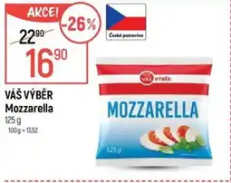 Globus VÁŠ VÝBĚR Mozzarella nabídka