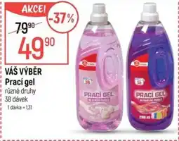 Globus VÁŠ VÝBĚR Prací gel nabídka