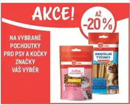 Globus Na vybrané pochoutky pro psy a kočky značky Váš výběr nabídka
