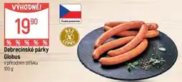 Globus Debrecínské párky Globus nabídka
