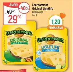 Globus Leerdammer Original, Lightlife nabídka