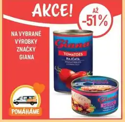 Globus Na vybrané výrobky značky Giana nabídka