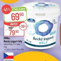 Globus Milko Řecký jogurt bílý nabídka