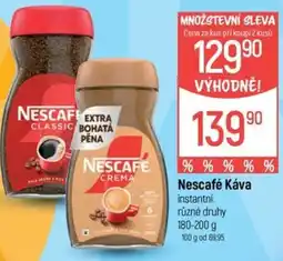 Globus Nescafé Káva instantní nabídka