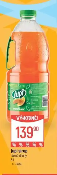 Globus Jupí sirup nabídka
