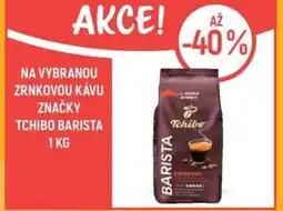 Globus Na vybranou zrnkovou kávu značky Tchibo Barista nabídka