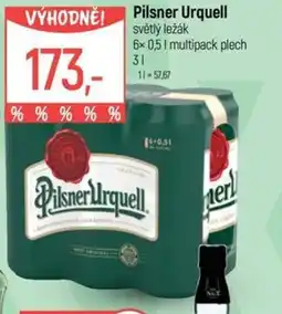 Globus Pilsner Urquell nabídka