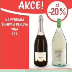 Globus Na vybraná šumivá a Perlivá vína nabídka