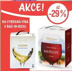 Globus Na vybraná vína v bag-in-boxu nabídka