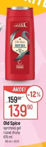 Globus Old Spice sprchový gel nabídka