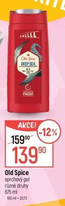 Globus Old Spice sprchový gel nabídka