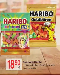 Žabka Bonbony Haribo nabídka