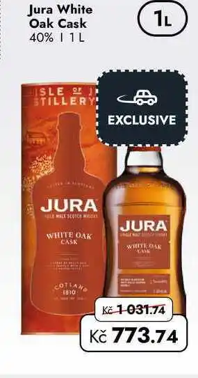 TRAVEL FREE Jura White Oak Cask 40% nabídka