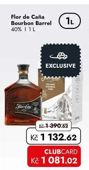 TRAVEL FREE Flor de Caña Bourbon Barrel 40% nabídka
