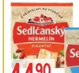 Žabka Sýr Sedlčanský hermelín nabídka