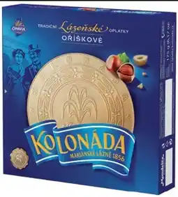TRAVEL FREE Opavia Kolonáda Tradiční lázeňské oplatky a trojhránky 175-200g, vybrané druhy nabídka