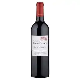 TRAVEL FREE Château Bois de Favereau Bordeaux červené odrůdové víno 750ml nabídka
